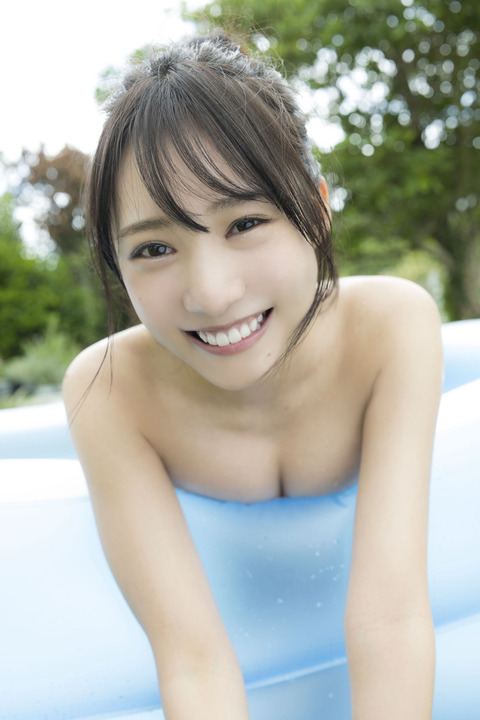 元NMB48横野すみれ水着グラビア@漫画アクション