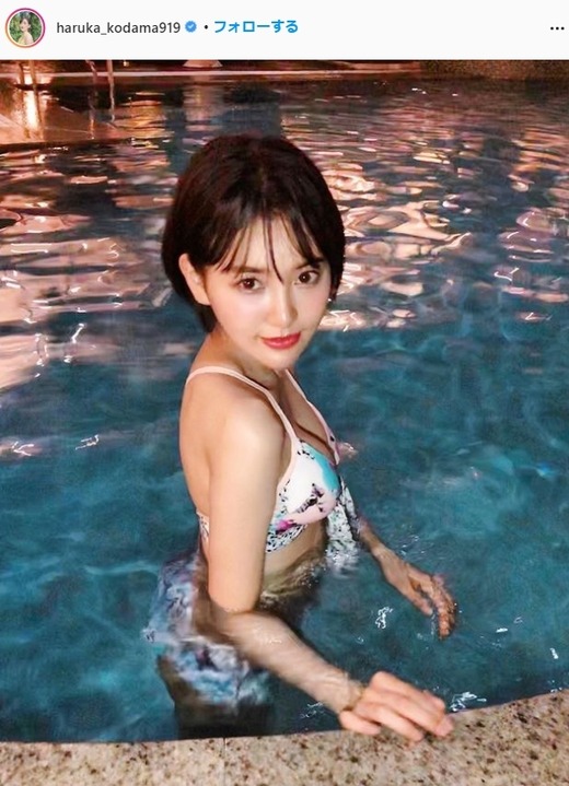 兒玉遥カレンダー2021水着姿