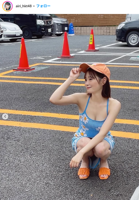 HKT48市村愛里水着グラビア