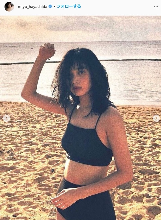 林田岬優インスタ美人写真