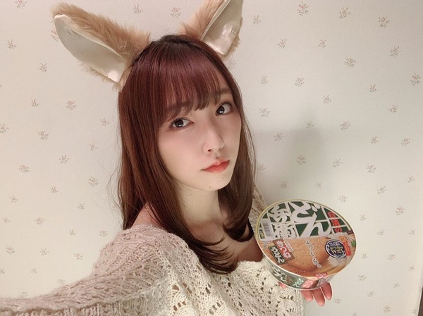 譜久村聖どんぎつねコスプレ