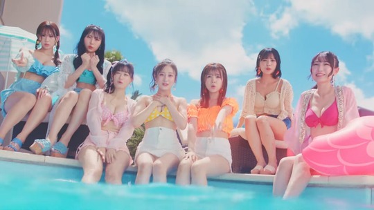 NMB48「渚サイコー!」水着MV (7)
