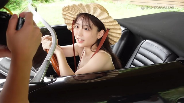 渡辺優奈ヤンマガ水着グラビアメイキング (11)