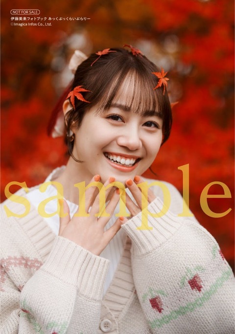 伊藤美来フォトブック『みっくぶっくらいぶらりー』
