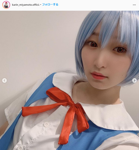 宮本佳林メイドコスプレ (4)