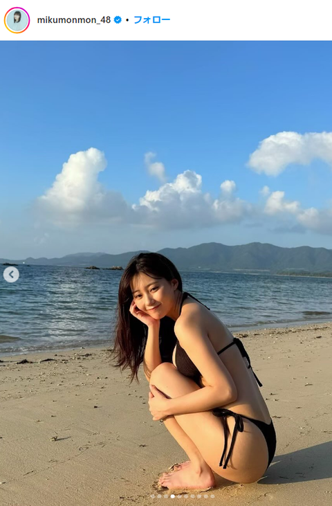 田中美久「ヤングチャンピオン烈」水着グラビア