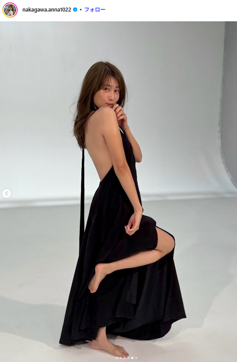 元NHK中川安奈アナ週プレグラビアオフショット