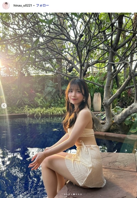 元STU48岩田陽菜ビキニ水着姿