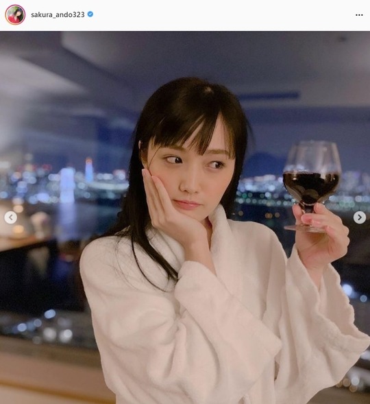 安藤咲桜FLASHランジェリー姿グラビア