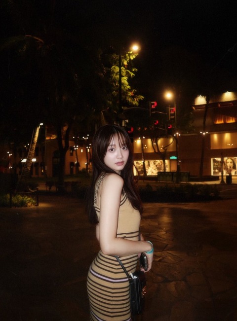 森香澄スタイル抜群ワンピース