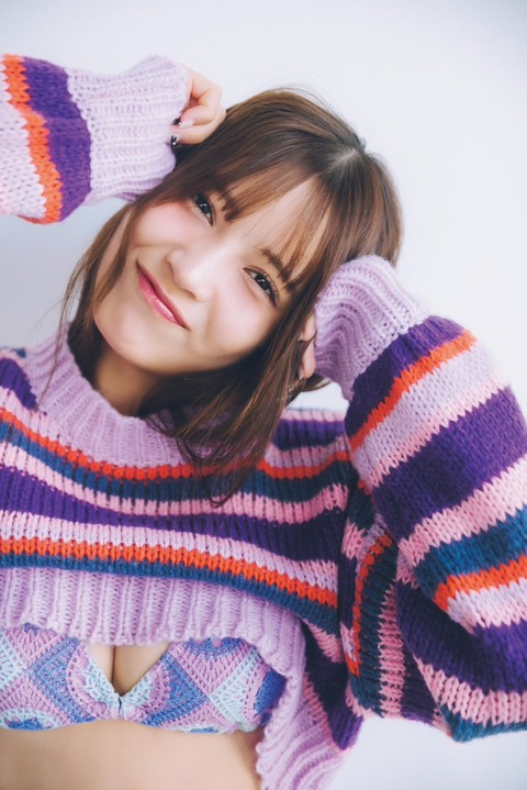 黒嵜菜々子「別冊ヤングチャンピオン」水着グラビア