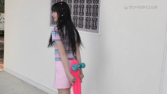 中畑里捺ヤンマガ初水着グラビアメイキング (5)