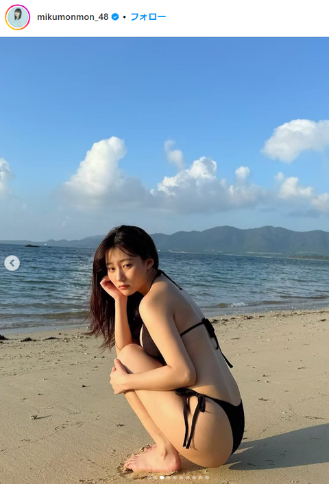 田中美久「ヤングチャンピオン烈」水着グラビア