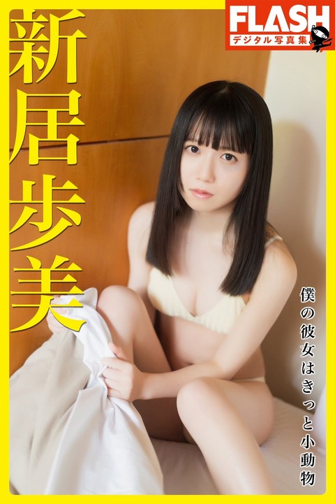 FLASHデジタル写真集　新居歩美　僕の彼女はきっと小動物 Kindle版