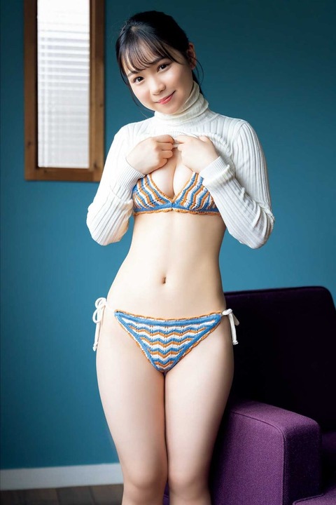 池本しおりFカップ水着グラビア