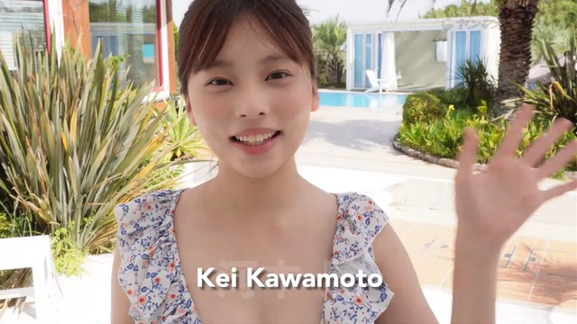 【河本景】モテ女子・けいえる水着デビュー初公開!! (2)