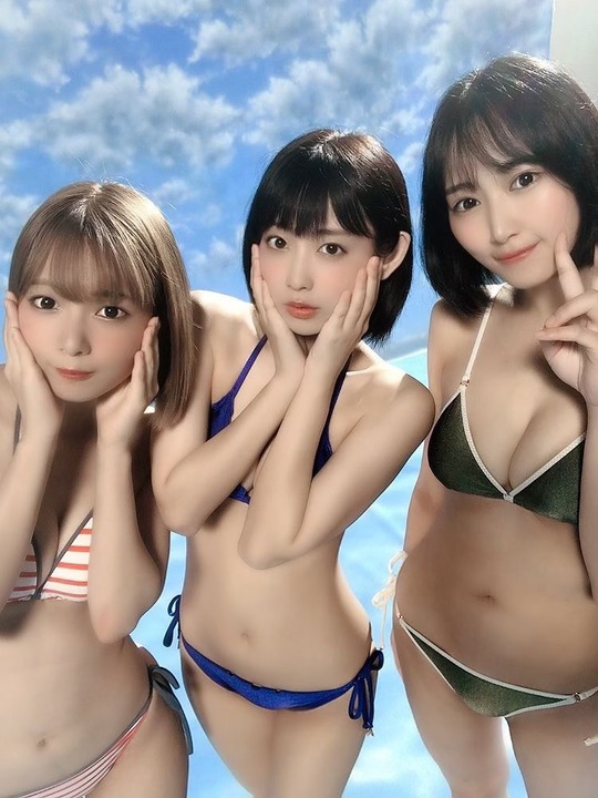 奥ゆいヤンジャン水着グラビア