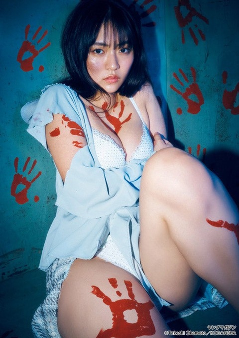 豊田ルナ週刊ヤングマガジン水着グラビア