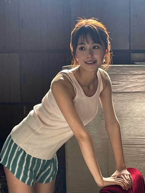 古川杏週プレ水着グラビア