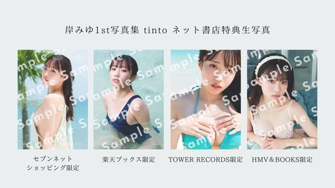 岸みゆ1st写真集「tinto」