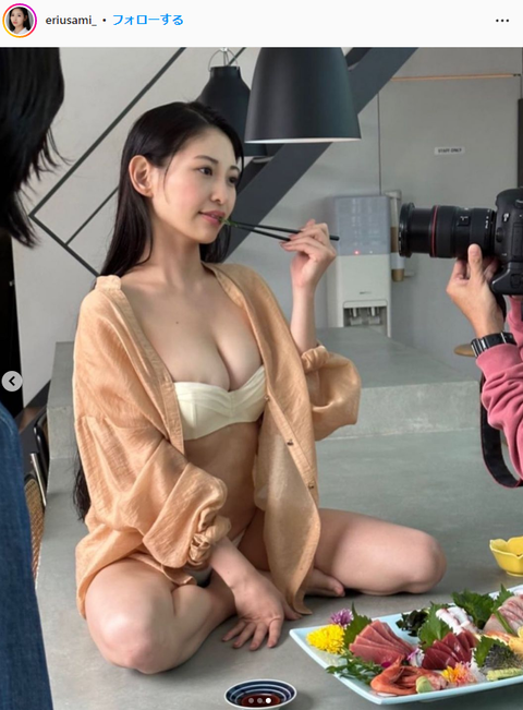 “令和の壇蜜”宇佐美えりヤンジャン水着グラビア