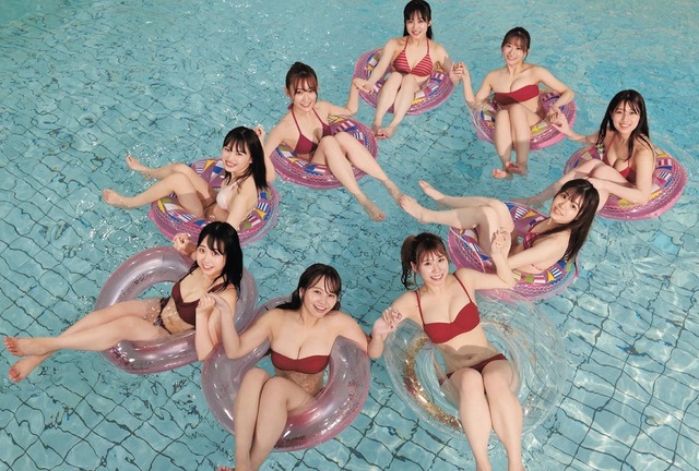 NMB48グラビア選抜の水着グラビア「B.L.T.2022年3月号」