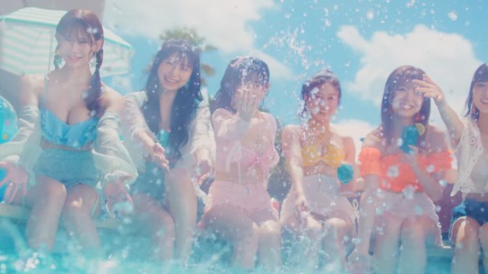 NMB48「渚サイコー!」水着MV (5)