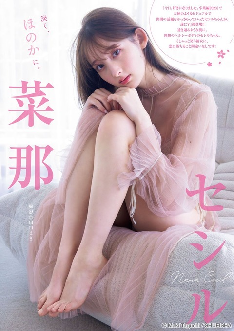 菜那セシル「週刊ヤングジャンプ」水着グラビア