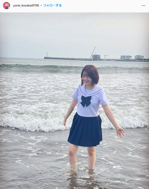 小坂井祐莉絵可愛すぎるインスタグラム