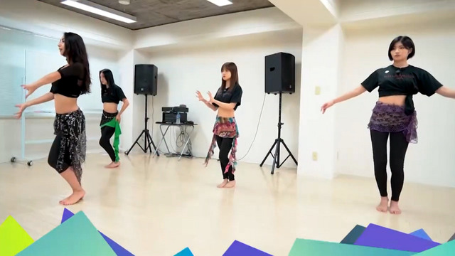 稲場愛香ヘソ@ハロプロダンス学園 (1)