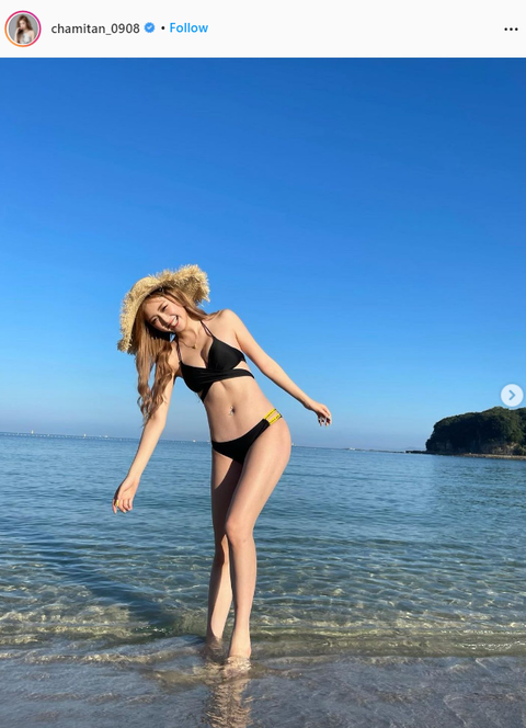 ゆうちゃみ(古川優奈)週プレ水着グラビア