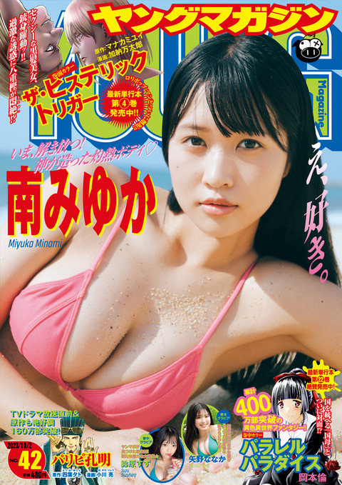 南みゆかヤンマガGカップ水着グラビア