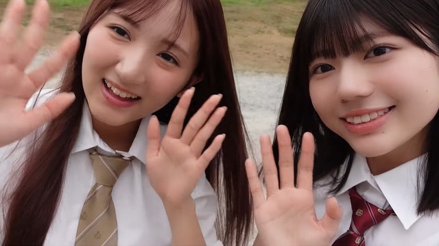 HKT48福井可憐＆石井彩音ヤンマガ初水着グラビア (4)