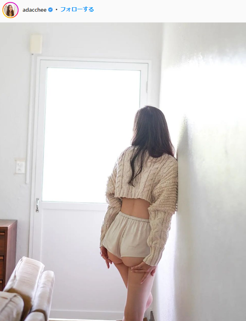 足立梨花最新写真集「リリカル」美尻オフショット