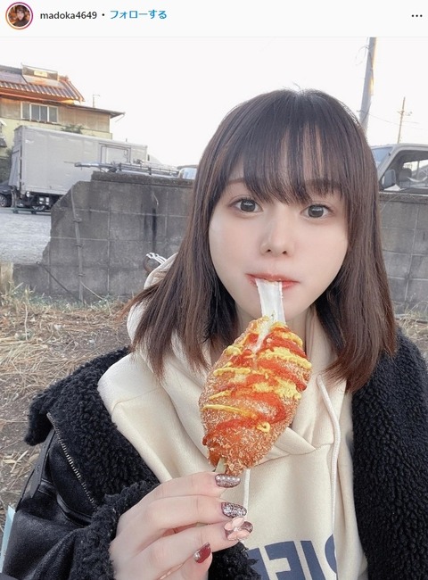 瀬山まどか可愛すぎるインスタ