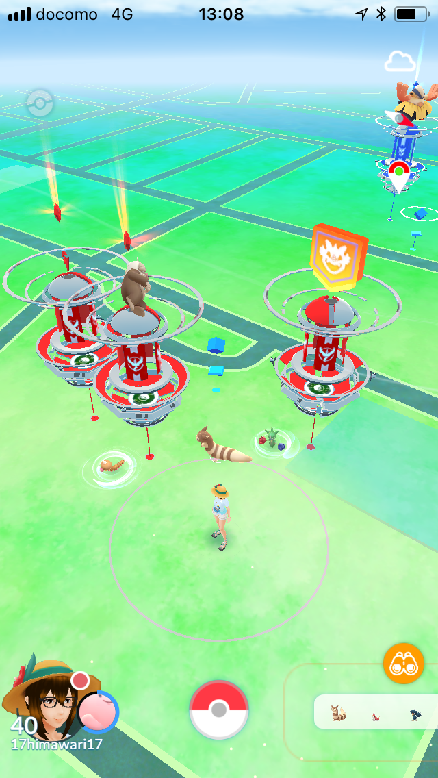 サンダー湧かないジム引きましたよぉぉぉおお ポケモンgo ポケストップを求めて 千葉県