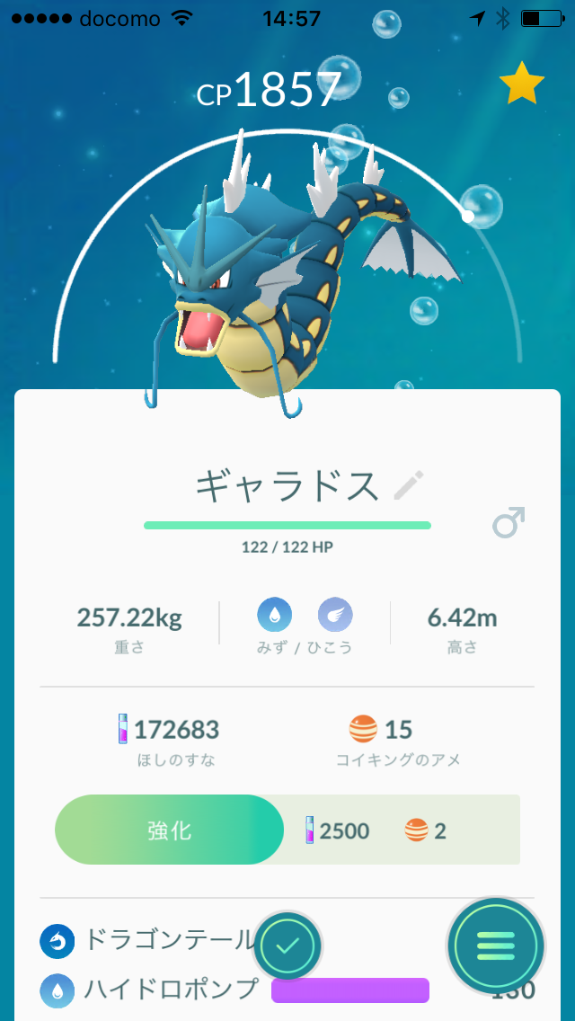 コイキングの飴400個集まった技ガチャ ポケモンgo ポケストップを求めて 千葉県
