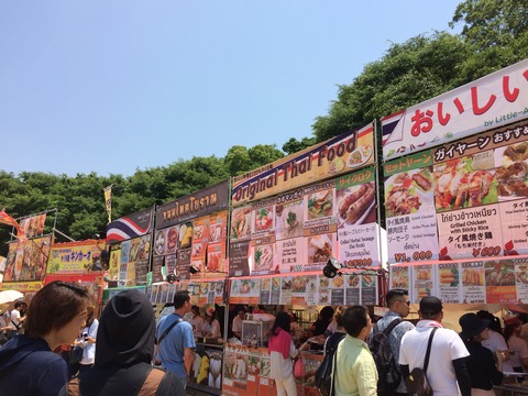 フモフモさん　お散歩ブログ　タイフェス2016