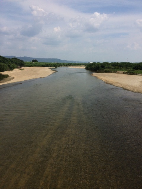 フモフモさん　お散歩ブログ　サイクリング　流れ橋