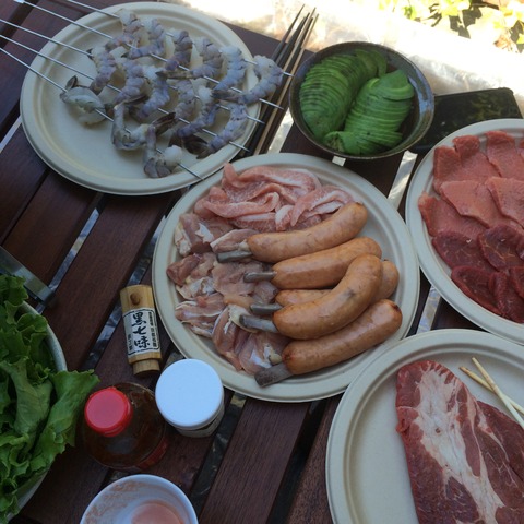 フモフモさん　お散歩ブログ　ＢＢＱ　バーベキュー