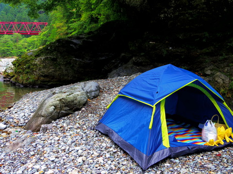 フモフモさん お散歩ブログ 奈良県天川村 キャンプ