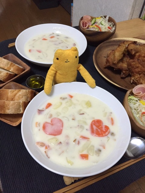 フモフモさん　お散歩ブログ　手料理