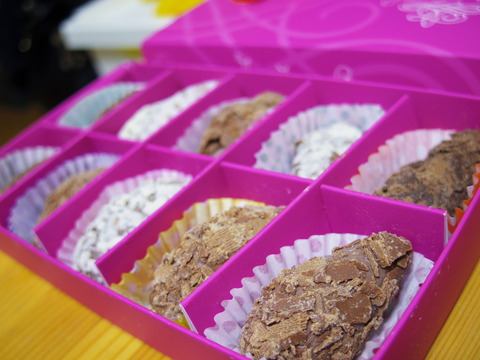 フモフモさん　お散歩ブログ　バレンタインデー