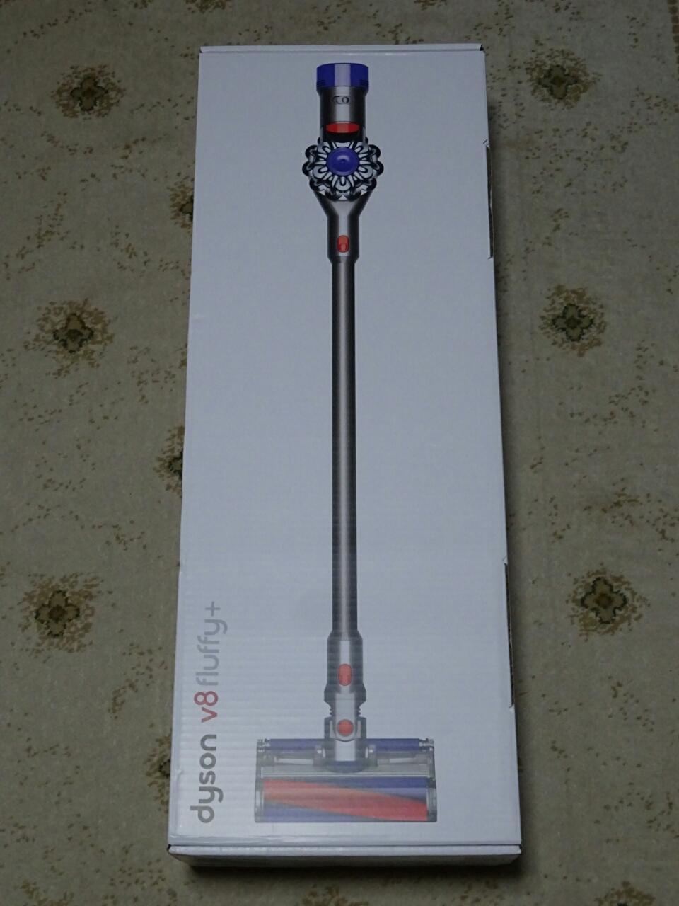 Dyson V8 Fluffy の開封の儀とレビュー 葵みずなの小部屋