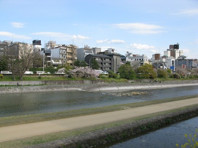 路地に魅せられ 木屋町 先斗町 高瀬川 川岸から Riverside Life