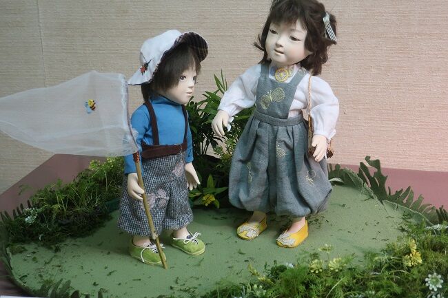 表情豊かな人形たち 森小夜子人形教室展 : 川岸から Riverside Life