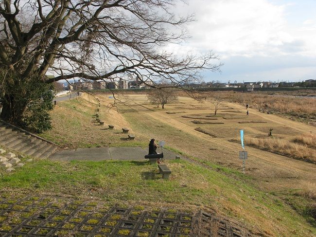 夕暮れの トランペット 川岸から Riverside Life