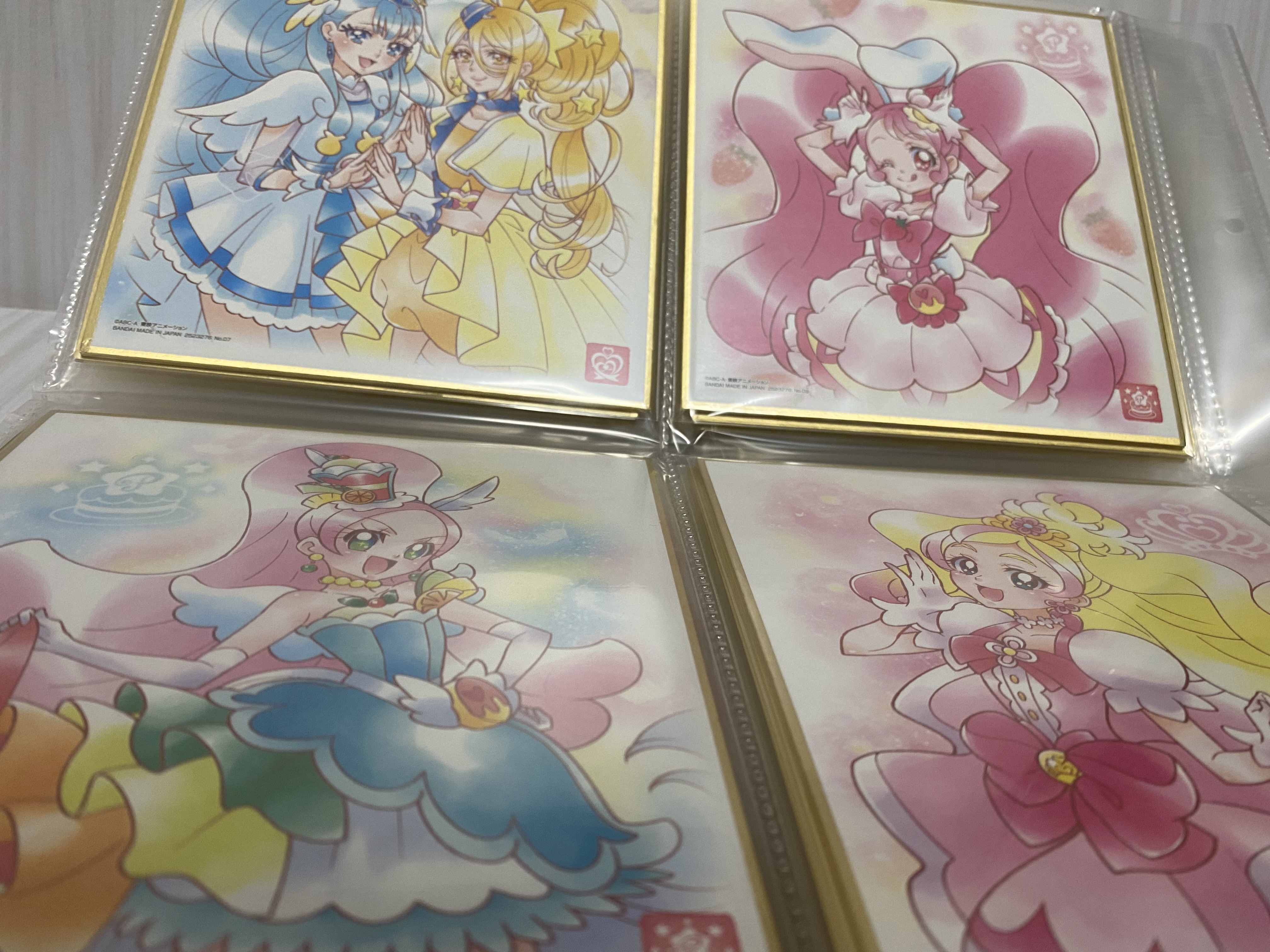 雑記 色紙art 蒼色全開