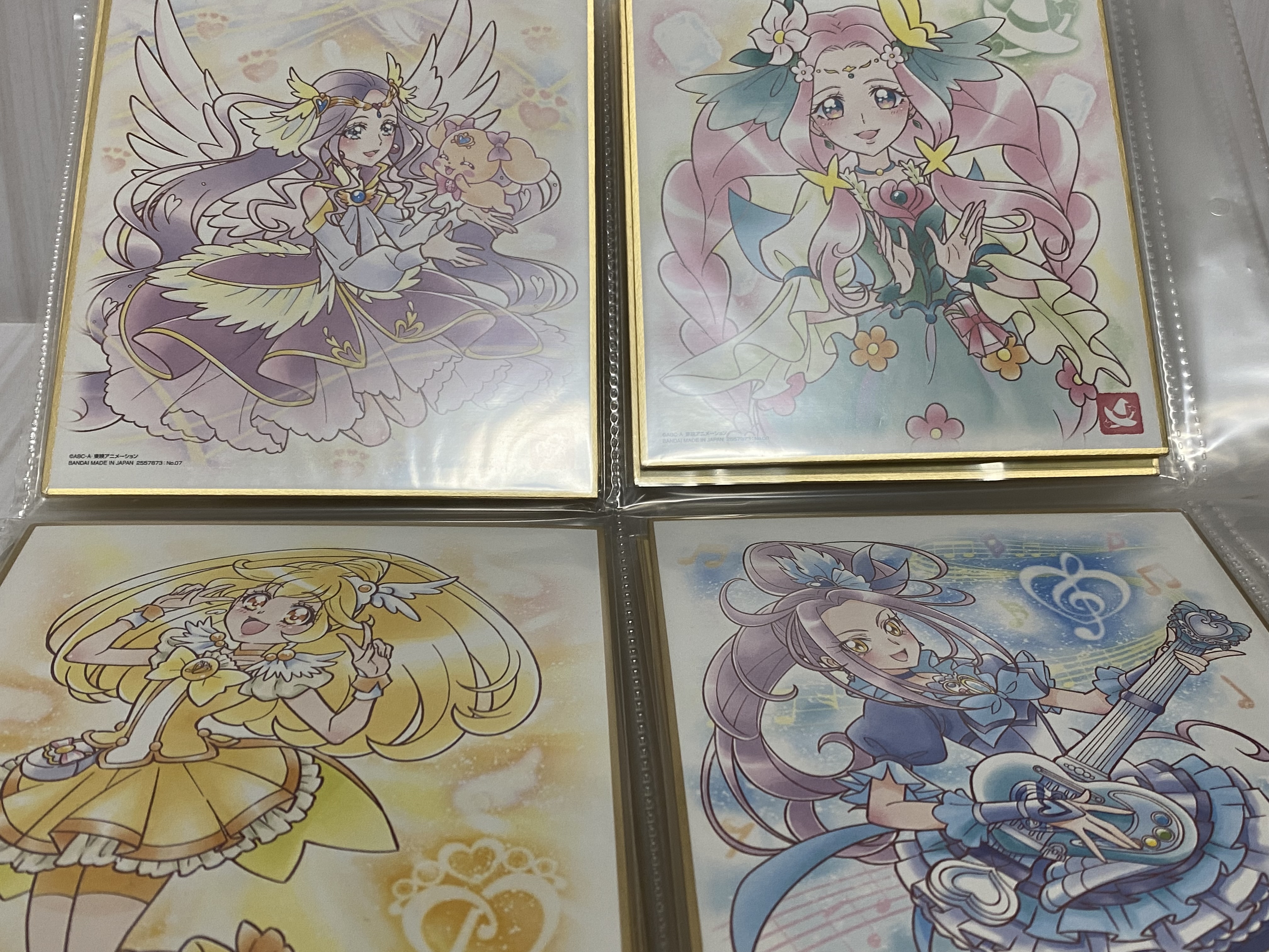 雑記 色紙art 蒼色全開