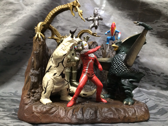 ウルトラセブン ジオラマフィギュア : 蒼色全開